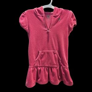 Toddler Girl's Pink Beach Coverup